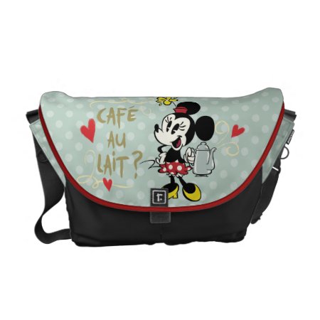 French Minnie | Caf� Au Lait? Messenger Bag