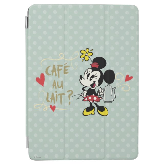 French Minnie | Café au Lait? iPad Air Cover (Front)