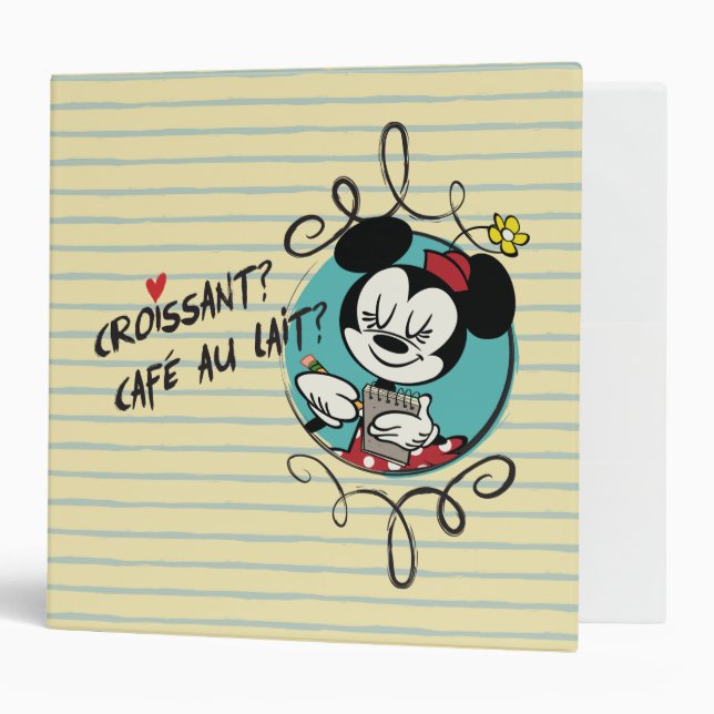 French Minnie | Croissant Binder (Front/Inside)