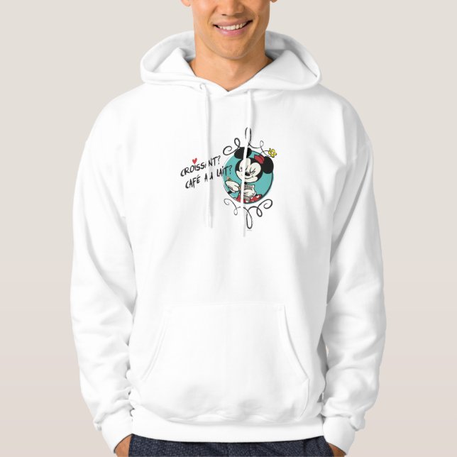 French Minnie | Croissant Hoodie (Front)