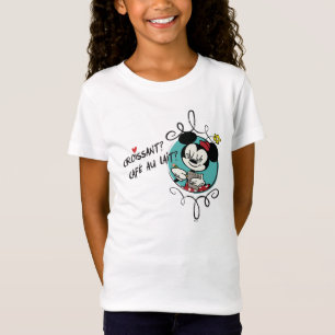 French Minnie Croissant T-Shirt