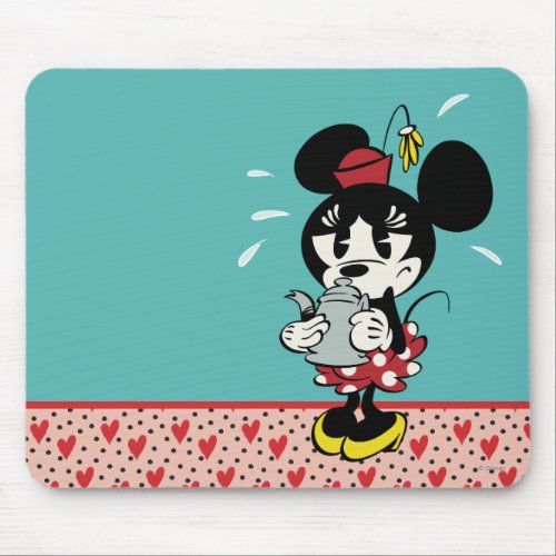 French Minnie  Hot Teapot Mouse Pad