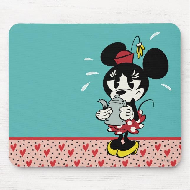 French Minnie | Hot Teapot Mouse Pad (Front)