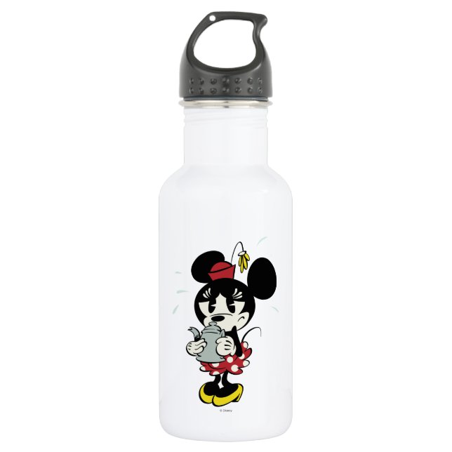 French Minnie | Hot Teapot Stainless Steel Water Bottle (Front)