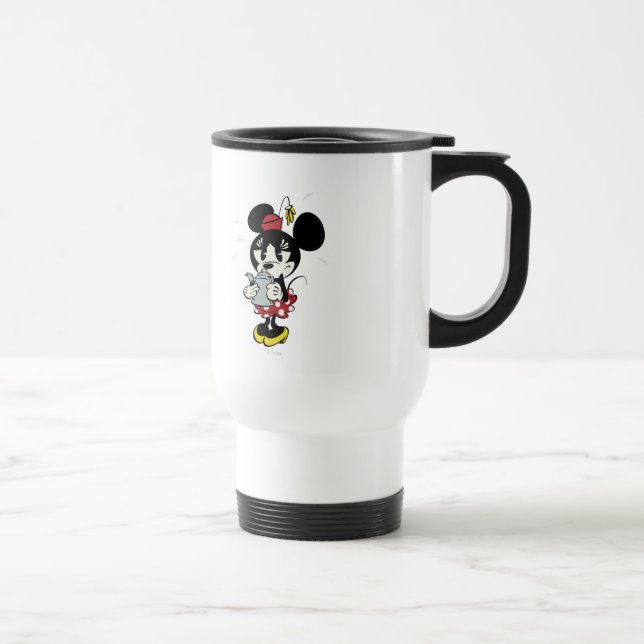 French Minnie | Hot Teapot Travel Mug (Right)