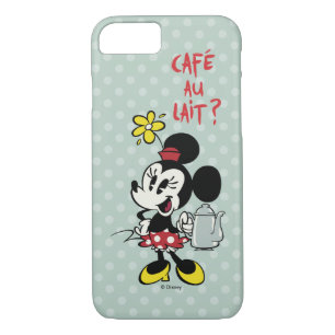 French Minnie   Minnie with Teapot iPhone 8/7 Case