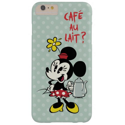 French Minnie  Minnie with Teapot Barely There iPhone 6 Plus Case