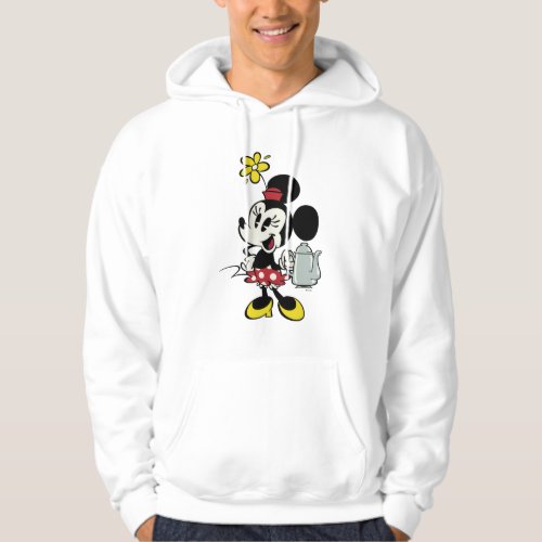 French Minnie  Minnie with Teapot Hoodie