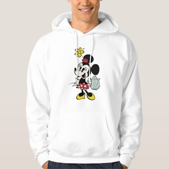 French Minnie | Minnie with Teapot Hoodie (Front)