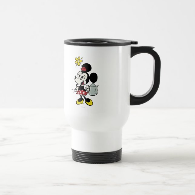 French Minnie | Minnie with Teapot Travel Mug (Right)