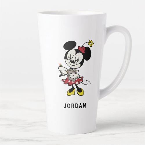 French Minnie  Waitress 2 Latte Mug