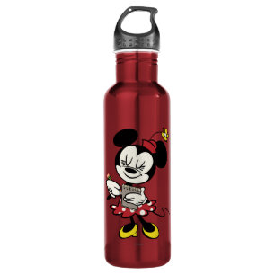 French Minnie   Waitress Stainless Steel Water Bottle