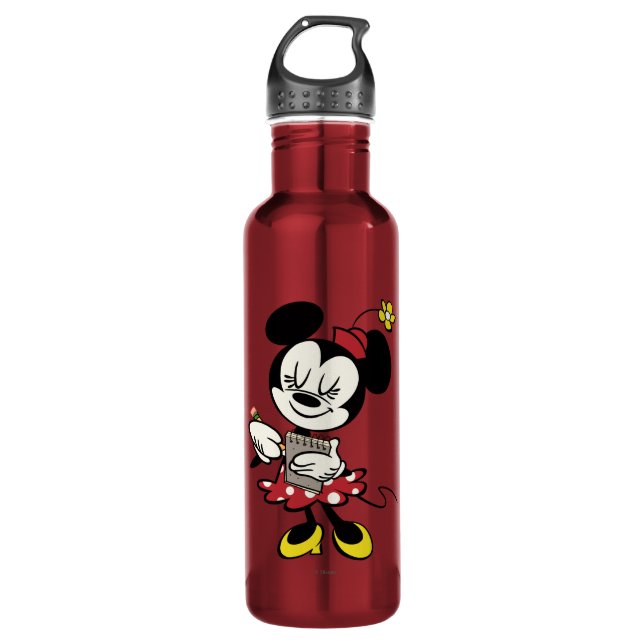 French Minnie | Waitress Stainless Steel Water Bottle (Front)