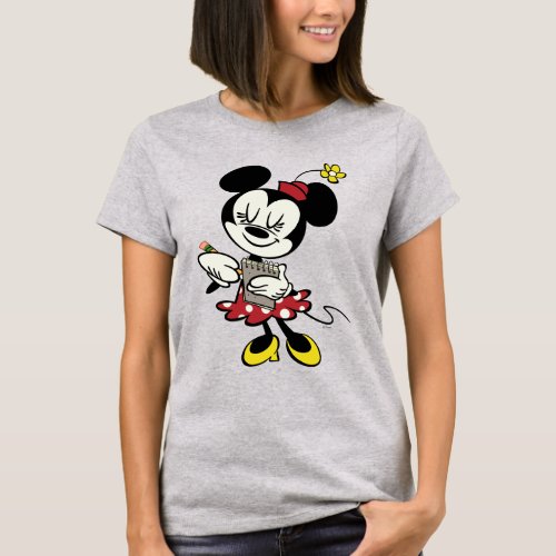 French Minnie  Waitress T_Shirt