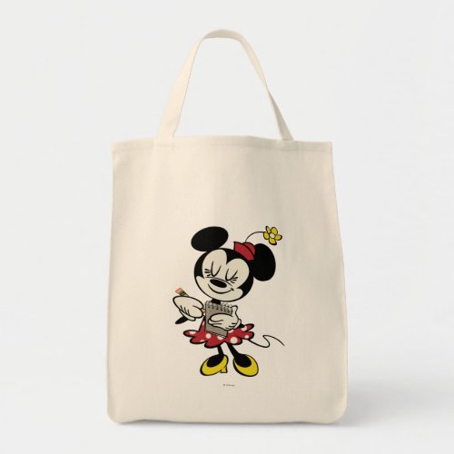 French Minnie  Waitress Tote Bag