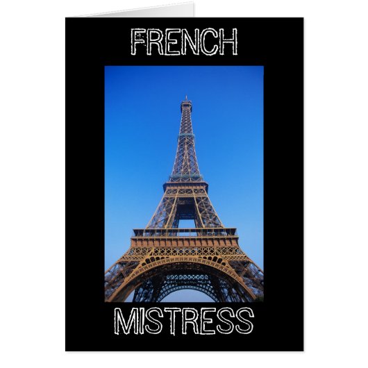 FRENCH MISTRESS CARDS (Front)
