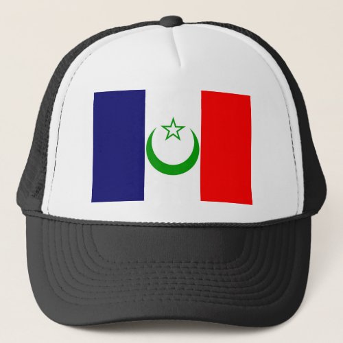 French Morocco flag France colony symbol Trucker Hat