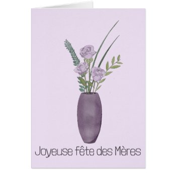 French Mother's Day Purple Rose Bouquet by studioportosabbia at Zazzle