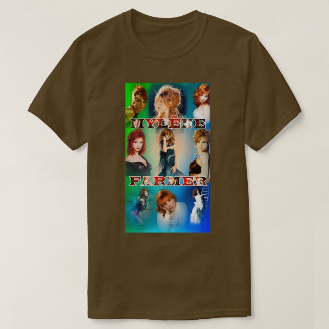 French Mylene Farmer France Mylene Farmer 2023 Joe T-Shirt (Design Front)