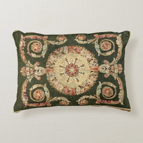French Neoclassical Aubusson Accent Pillow
