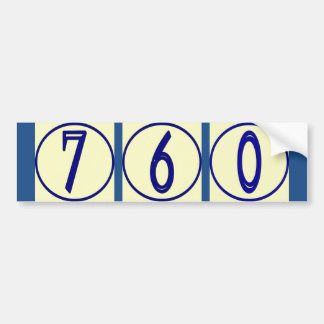 French Numbers Vinyl House Numbers Stickers