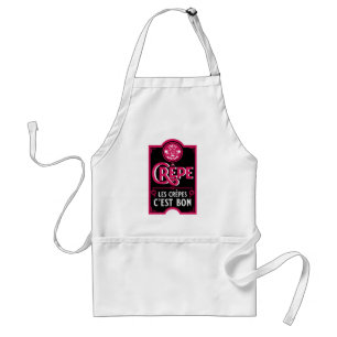 French Pancakes Adult Apron