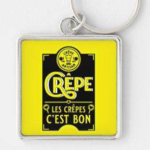 French Pancakes Keychain