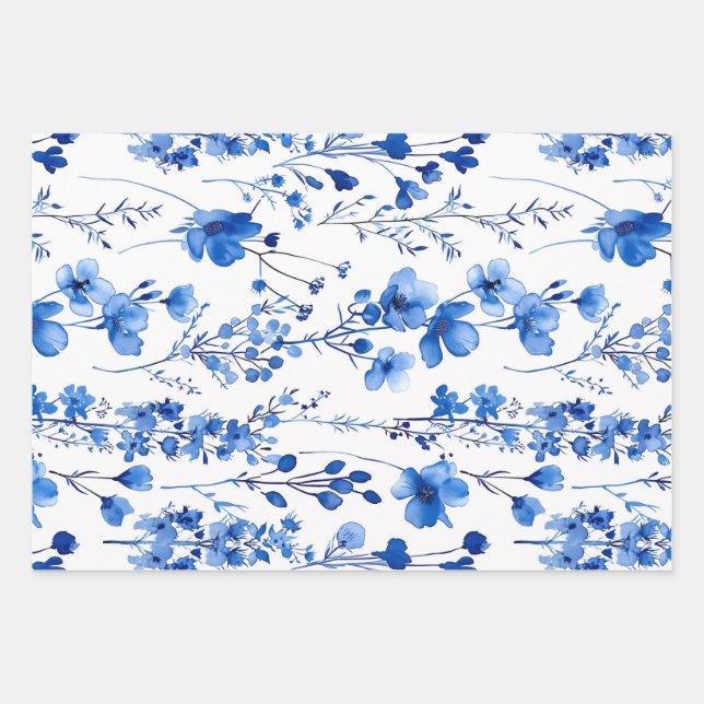 French Paper Wildflowers Patterns-98186 (Front)
