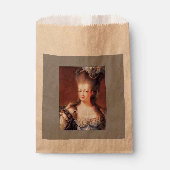 French Paris Marie Antoinette Favor bags (Front)