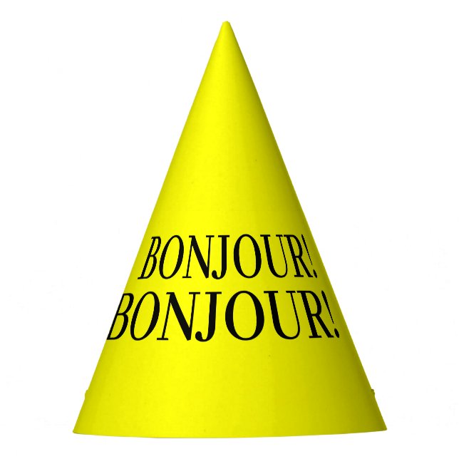 French Party Hat (Front)