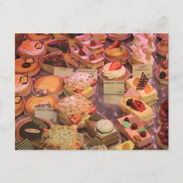 French Patisserie Postcard (Front)