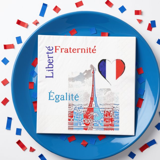 French patriotic napkins (Creator Uploaded)