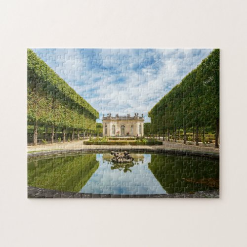 French Pavilion and French Garden in Versailles Jigsaw Puzzle
