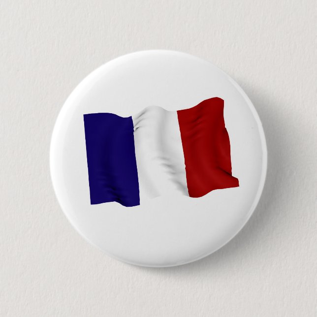 french pinback button (Front)