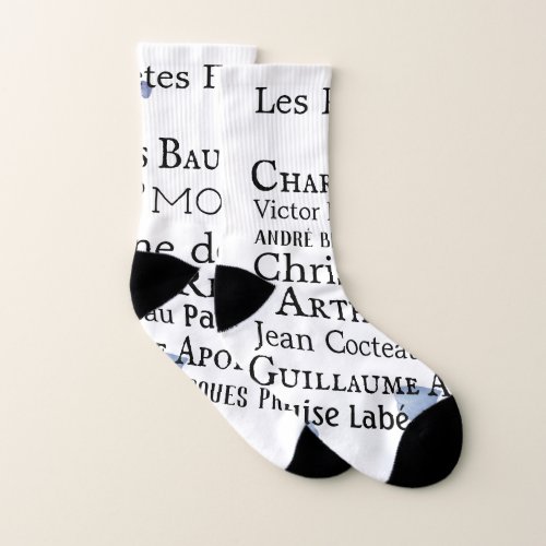 French Poets Socks