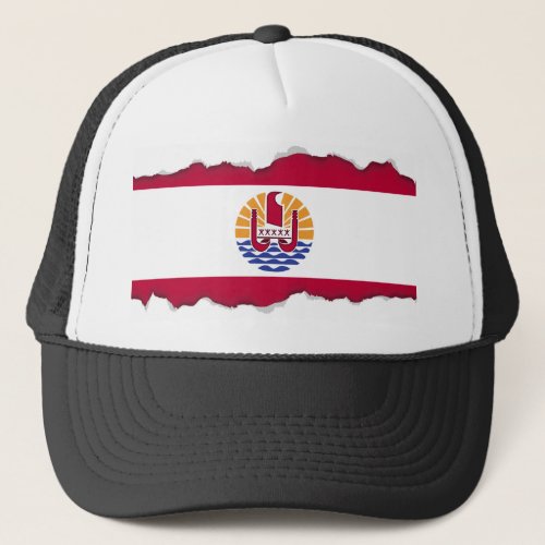 French Polenysia flag Trucker Hat
