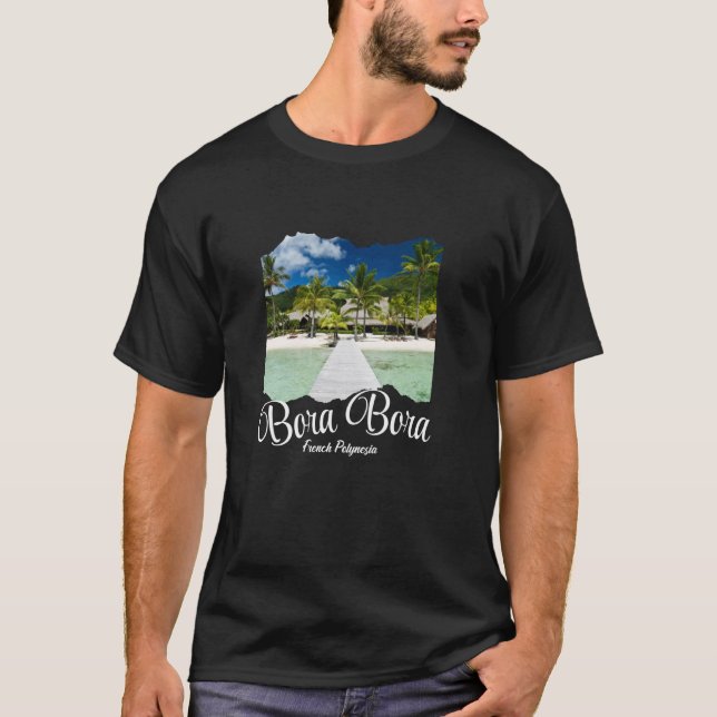 French Polynesia Bora Bora T-Shirt (Front)