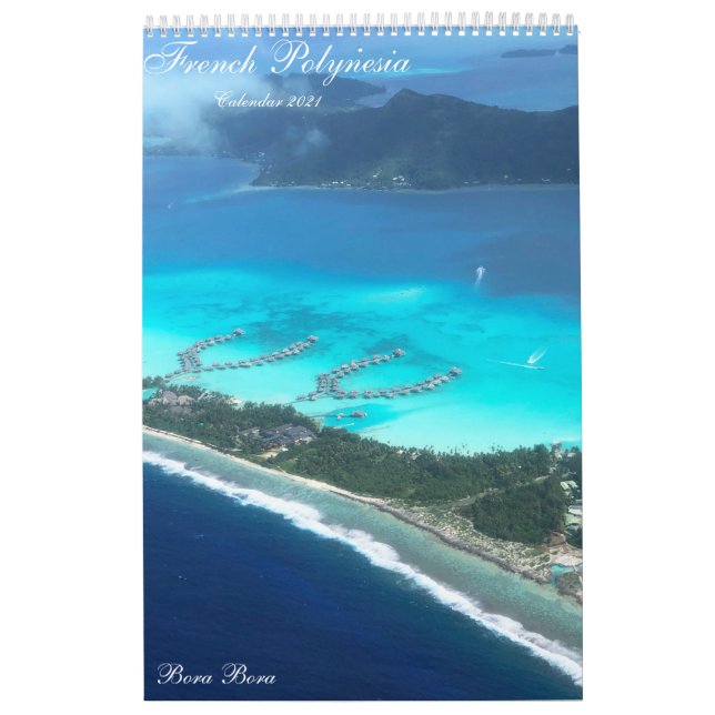 French Polynesia Calendar (Cover)