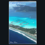 French Polynesia Calendar<br><div class="desc">The unspoiled islands of French Polynesia in the South Pacific are a popular destination for honeymooners, </div>