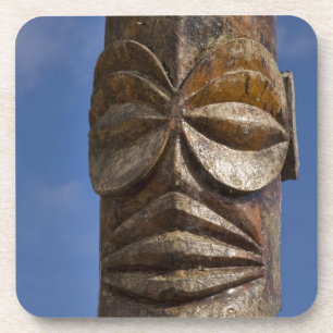 French Polynesia, Cook Islands, Rarotonga, Beverage Coaster