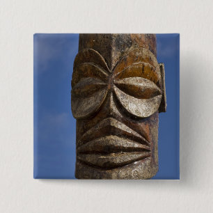 French Polynesia, Cook Islands, Rarotonga, Button