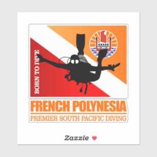 French Polynesia DF2 Sticker