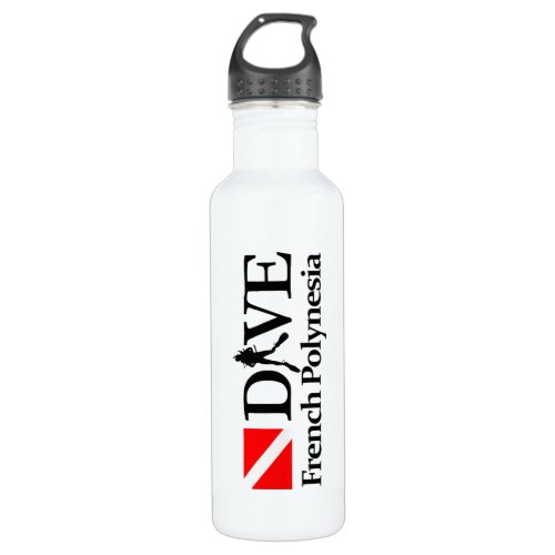 French Polynesia DV4 Stainless Steel Water Bottle