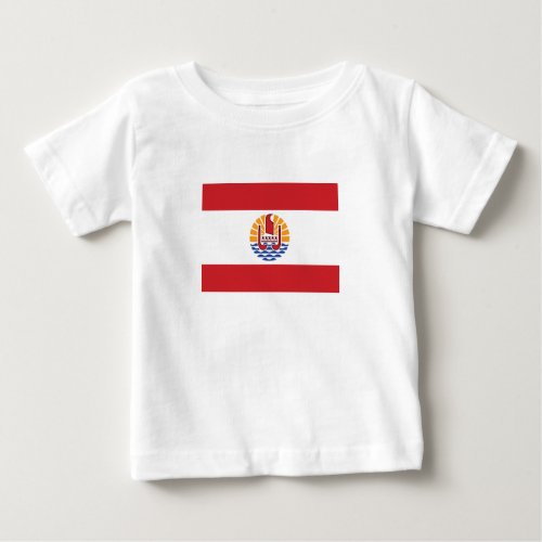 French Polynesia Flag Baby T_Shirt