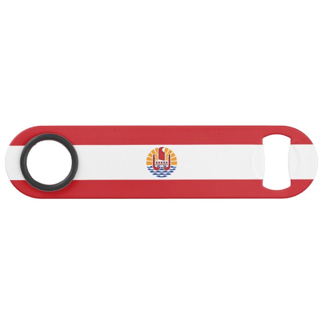 French Polynesia Flag Bar Key (Front (Horizontal))