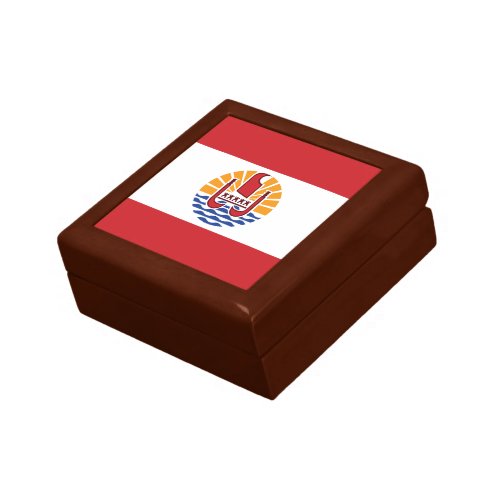 French Polynesia Flag Gift Box