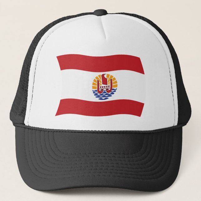 French Polynesia Flag Hat (Front)
