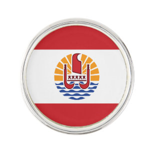 French Polynesia Flag Lapel Pin