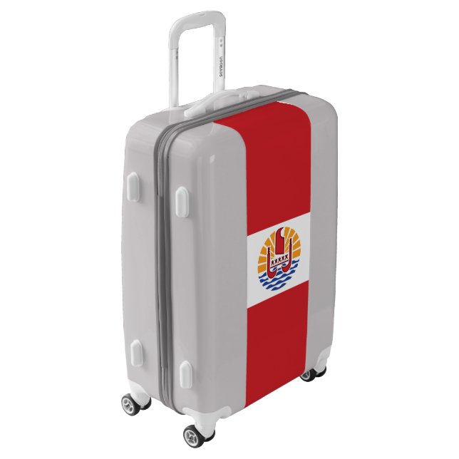 French Polynesia Flag Luggage (Rotated Left)