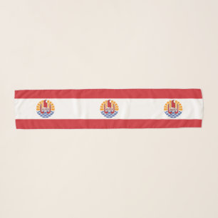 French Polynesia Flag Scarf